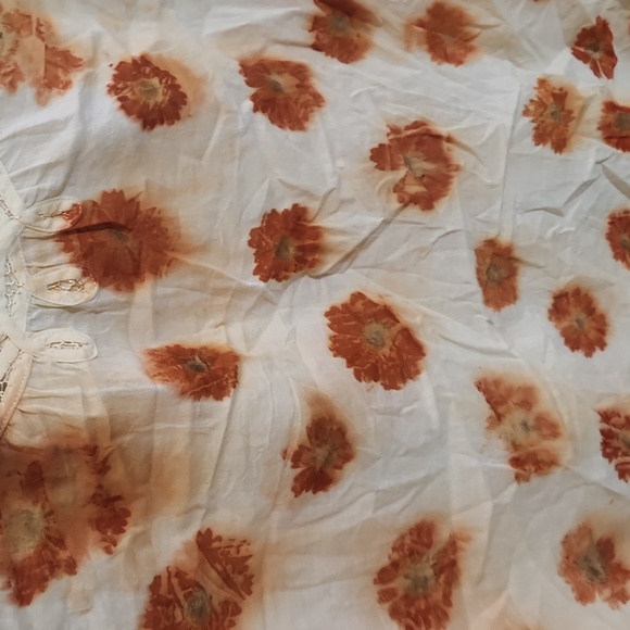 🌼 3X Custom Eco-Dyed Blouse - Picture 3 of 7